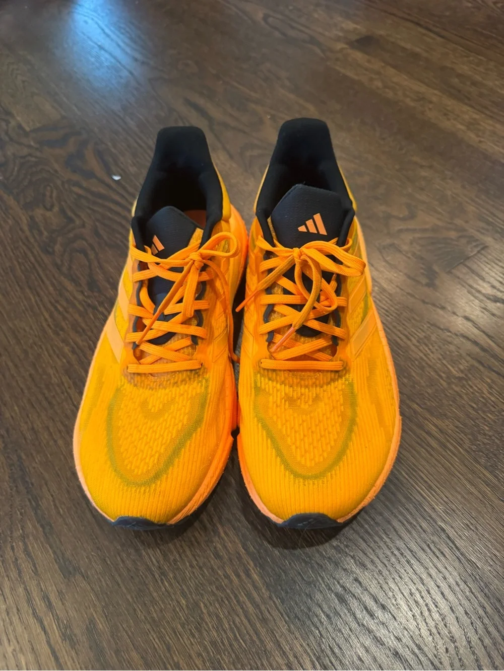 Adidas Adizero Adios 7 orange running shoes